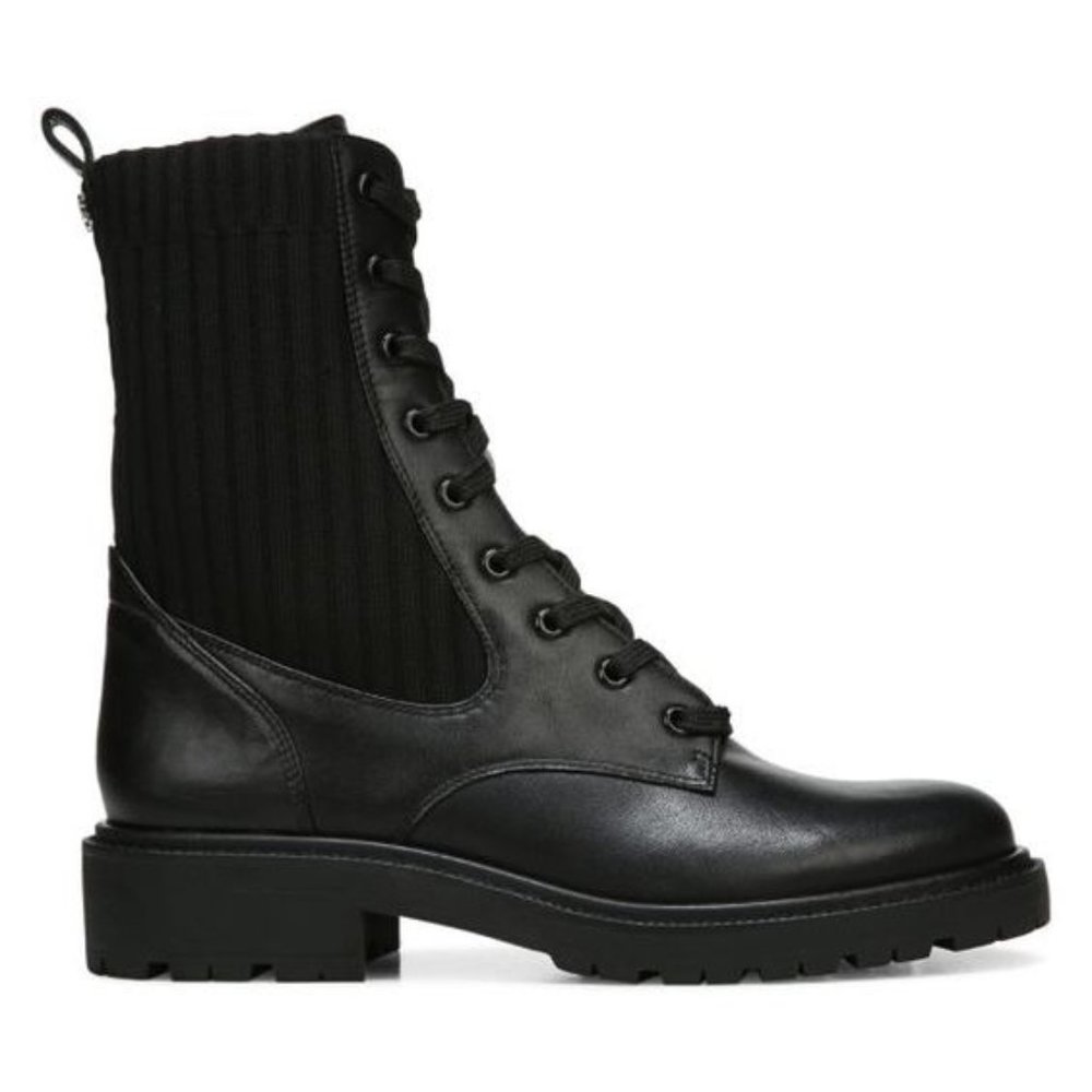 NEW IN BOX Sam Edelman Lydell Combat Boot Black Size 7